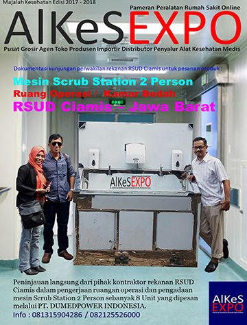 Scrub Station 2 Person Automatic Manual - RSUD Ciamis Jawa Barat 8 Unit Desember 2017