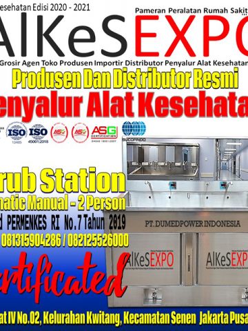 Jual-Scrub-Station-2-Person-Harga-Murah-ALKES-EXPO-2021