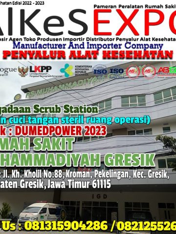 Scrub Station RS Muhammadiyah Gresik Jawa Timur 2023